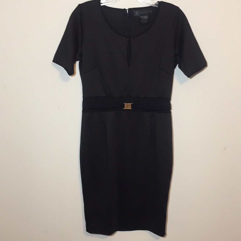 KARDASHIAN KOLLECTION BLACK DRESS